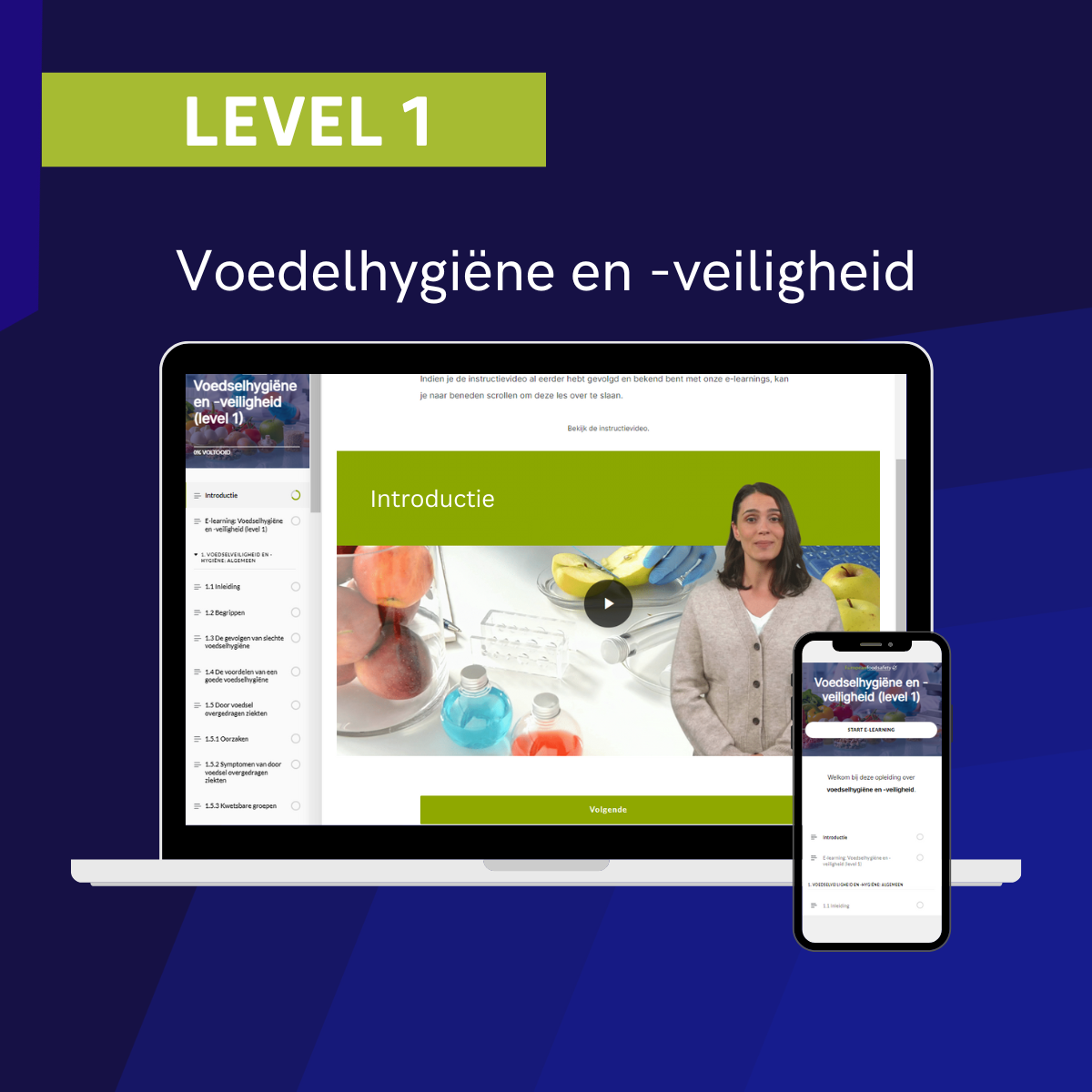 Level 1: Voedselhygiëne en -veiligheid