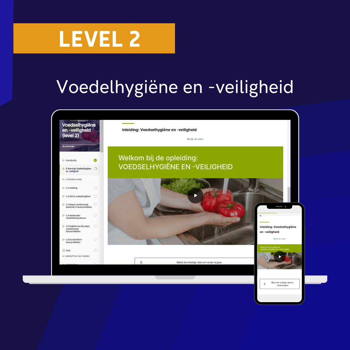 Level 2: Voedselhygiëne en -veiligheid